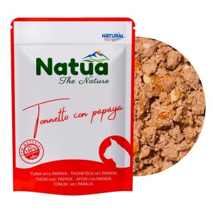 Natua Natural Mokra Karma dla Kota Tuńczyk Papaja w Galaretce Saszetka 70g