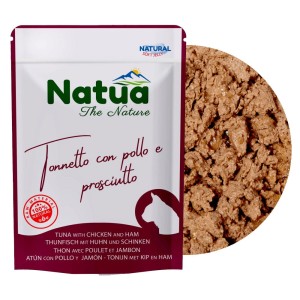 Natua Natural Mokra Karma dla Kota Tuńczyk Kurczak Szynka w Galaretce Saszetka 70g