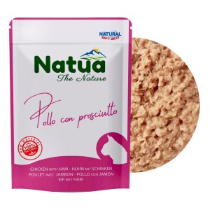 Natua Natural Kitten Mokra Karma dla Kociąt Tuńczyk Szynka w Galaretce Saszetka 70g