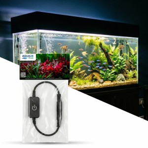 Sterownik Ściemniacz Włącznik LED dotykowy do świetlówek 12V 24V 6A 72W CZARNY