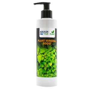 Nawóz mineralny Mineral Boost dla roślin akwariowych bez azotu i fosforu AQUA24 PLUS Plant 250ml 