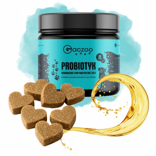 Gaczoo suplement dla psów probiotyk 180g (60szt)