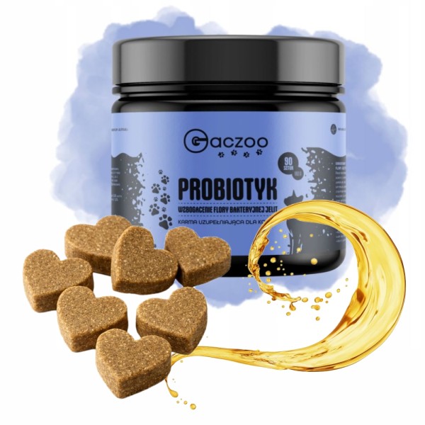 Gaczoo suplement dla kotów probiotyk 180g (90szt)