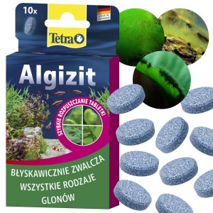 Tetra Algizit tabletki zwalcza glony/ krasnorosty 10szt.