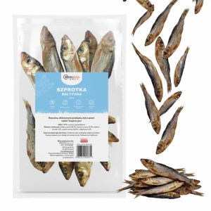 Przysmak dla Psa Szprotki Bałtyckie 100% Naturalny Gryzak Gaczoo 60g