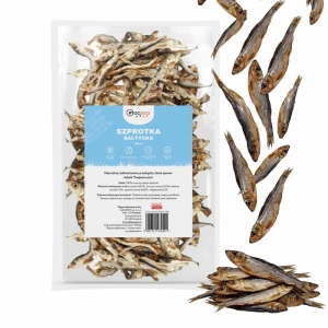 Przysmak dla Psa Szprotki Bałtyckie 100% Naturalny Gryzak Gaczoo 500g