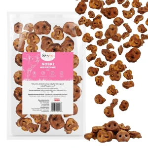 Przysmak dla Psa Noski Wieprzowe 100% Naturalny GACZOO 1kg