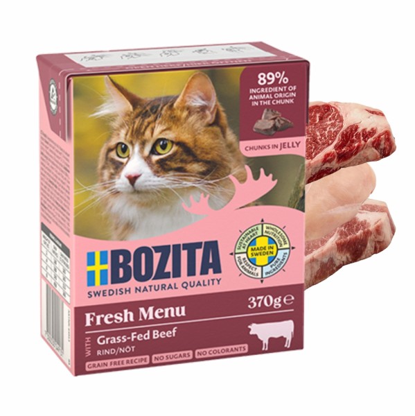 BOZITA mokra karma kot wołowina w galarecie 370g