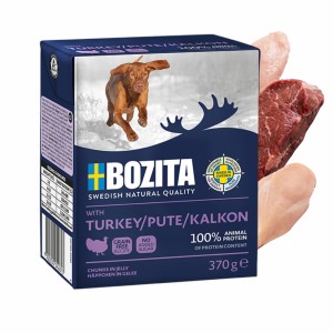 Karma Bozita indyk w galarecie dla psa 370g mokra