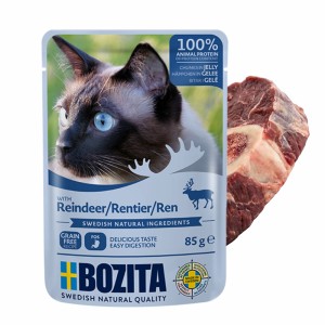BOZITA karma dla kota w galarecie z reniferem 85g