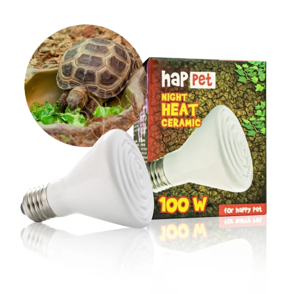 Ceramiczny Emiter Ciepła Żarówka do Terrarium 100W
