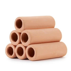 Ozdoba Ceramiczna Piramida z otworami 7cm