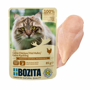 BOZITA saszetka kawałki w sosie z kurczakiem 85g
