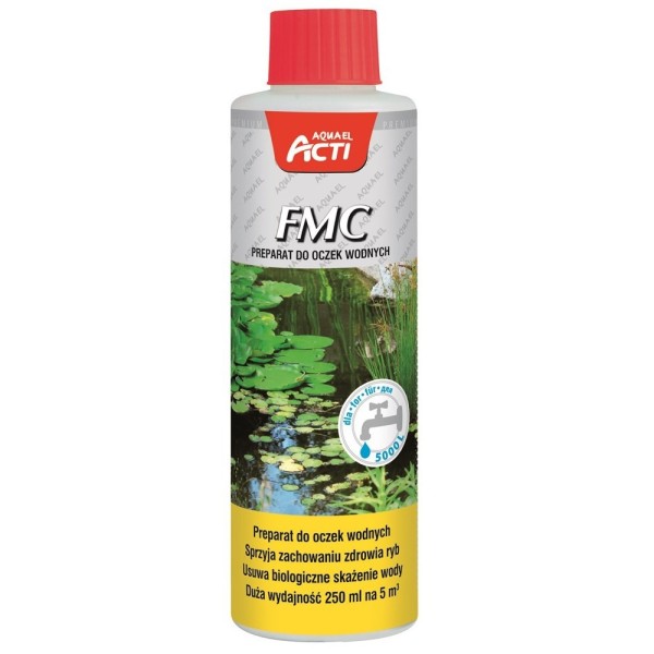 AQUAEL ACTI POND FMC preparat do odkażania wody w oczku wodnym 250ml