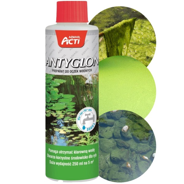 AQUAEL ACTI POND ANTYGLON zwalcza glony w oczku wodnym 250ml