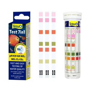 Tetra Test 7in1 Paski Testowe do Wody w Akwarium 50 szt.