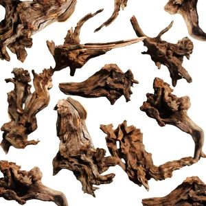Korzeń Drift Wood Naturalna Ozdoba Dekoracja do Akwarium M 15-30cm