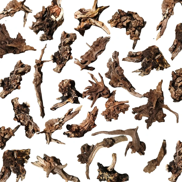 Korzeń Drift Wood Naturalna Ozdoba Dekoracja do Akwarium S 15-25cm