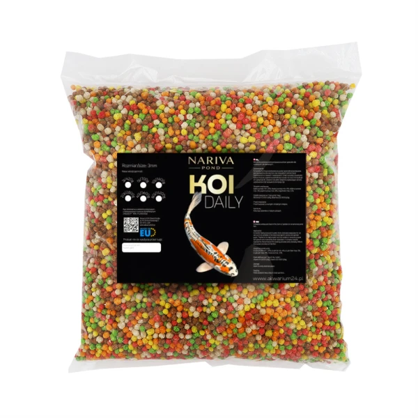 Nariva Koi Daily 3L - Pokarm dla ryb do oczka wodnego i stawu (Granulat)