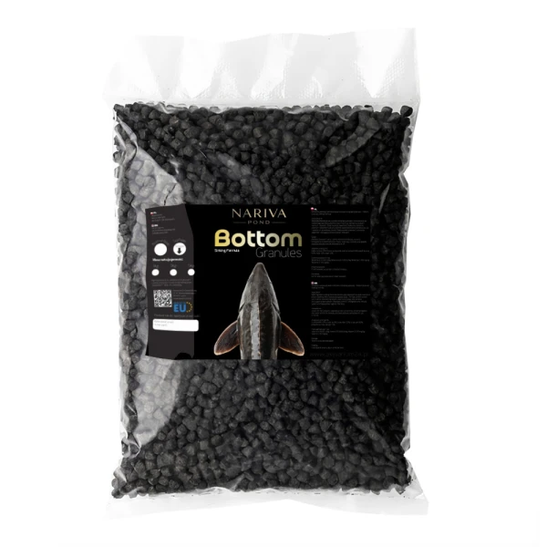 Nariva Bottom Granules S 1kg - Pokarm dla jesiotrów / ryb dennych do oczka