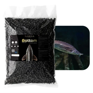 Nariva Bottom Granules L 1kg - Pokarm dla jesiotra i dużych ryb dennych