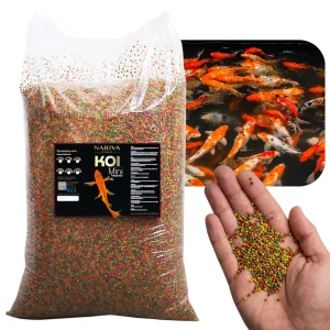 Nariva Koi Mini 40L - Pokarm dla ryb do oczka wodnego i stawu (Drobny Granulat)