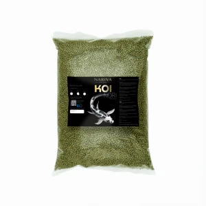 Nariva Koi Nori 1kg - Pokarm dla ryb do oczka wodnego i stawu (Granulat ze Spiruliną)