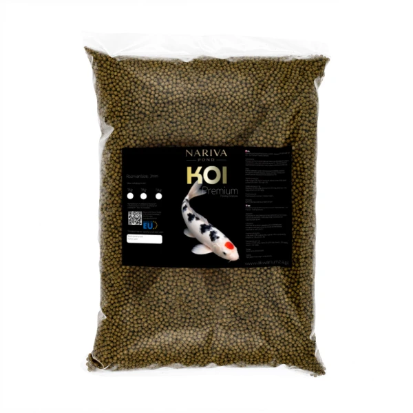 Nariva Koi Premium 1kg - Pokarm dla ryb do oczka wodnego i stawu (Granulat)