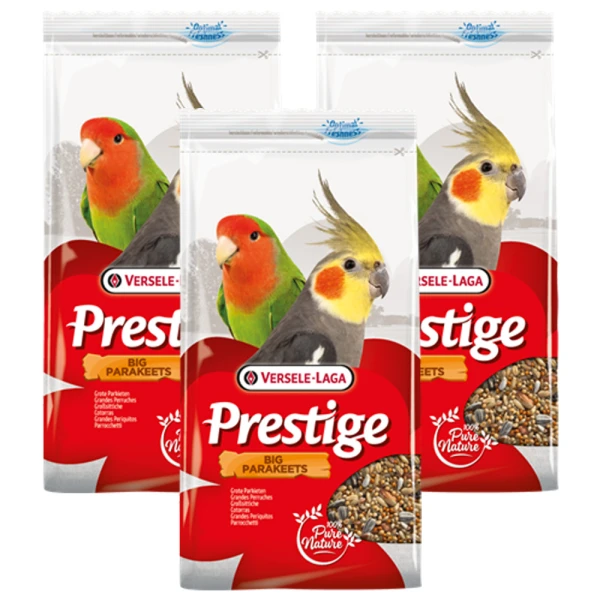 VERSELE LAGA VL Big Parakeets - pokarm dla średnich papug nimfy nierozłączki 3x 1kg