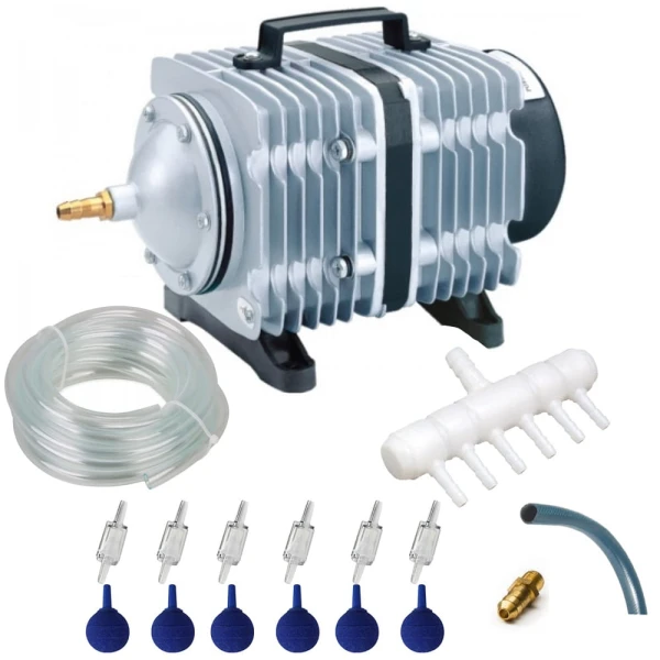 Pompa napowietrzająca Hailea ACO-308 2700l/h do oczka wodnego + zestaw