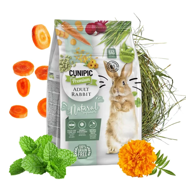 CUNIPIC Premium Adult Rabbit karma dla dorosłych królików 700g