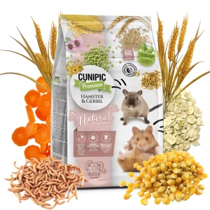 CUNIPIC Hamster & Gerbil karma dla chomików i myszoskoczków 600g