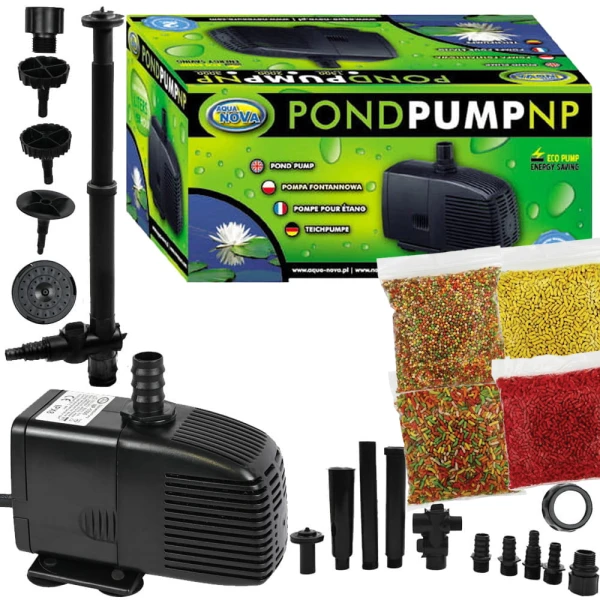 Aqua Nova pompa fontanna NP-3000 oczko 3000l/h + gratisy