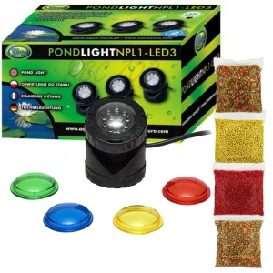 Aqua Nova NPL1-LED lampa led do oczka/stawu + gratisy