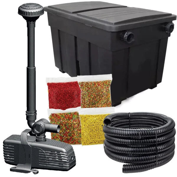 Aqua Nova zestaw SET XII NUB-25000 pompa Aquael AquaJet PFN-8000 do oczka stawu