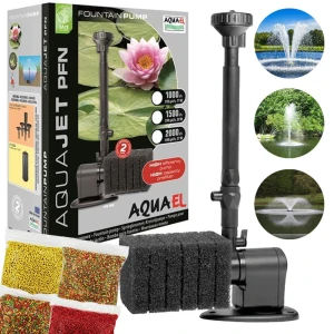 Aquael PFN-1000 Pompa Fontannowa do oczka 11W 1000l/h + gratisy