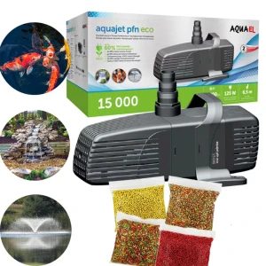 Aquael PFN-15000 ECO Pompa do oczka wodnego 125W 14000l/h + gratisy
