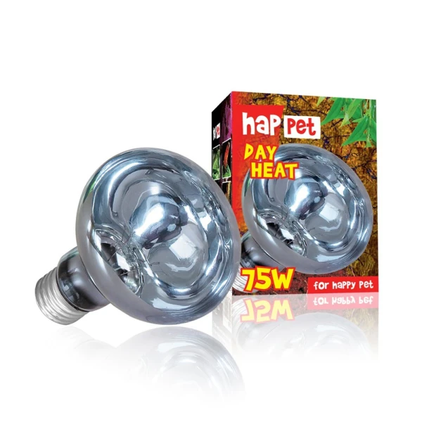 Żarówka grzewcza dzienna Day Heat 75W UVA do terrarium Happet Terra E27
