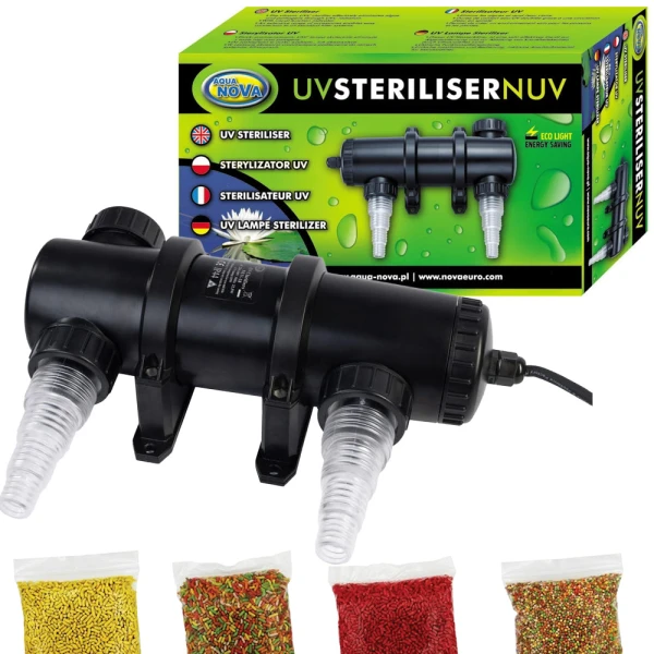 AQUA NOVA lampa UV sterylizator na glony UV-C 7W + gratisy