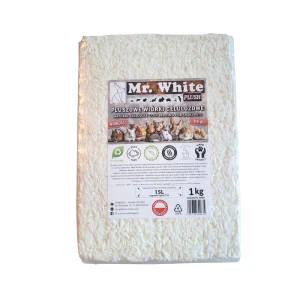 Mr. White Wiórki celulozowo-wiskozowe dla gryzoni 15L 1,2kg