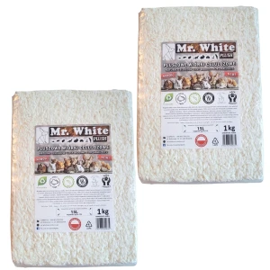 Mr. White Wiórki celulozowo-wiskozowe dla gryzoni ZESTAW 2 x 15L