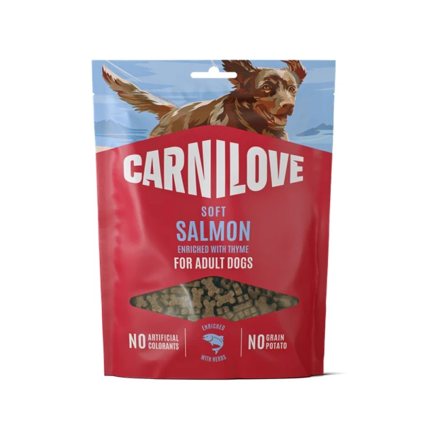 Carnilove Dog Soft Snack Salmon Small Bite 200g Przysmak dla Psa Łosoś