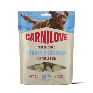Carnilove Dog Freeze Dried Turkey & Salmon 60g Liofilizowany Przysmak dla Psa Indyk z Łososiem