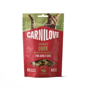 Carnilove Cat Crunchy Snack Duck 50g Chrupiący Przysmak dla Kota Kaczka