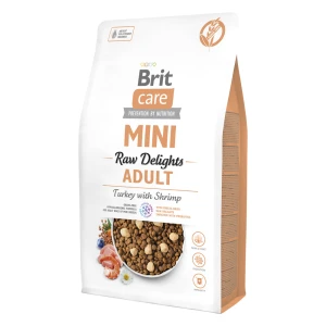 Brit Care Mini Grain Free Dog Raw Delights Turkey with Shrimp 2kg