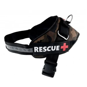 PetNova Szelki dla psa Norweskie RESCUE XXL Regulowane Owczarek Golden