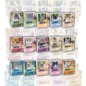 BOZITA Karma mokra dla kota ZESTAW Mix 45x370g Galaretka Sos