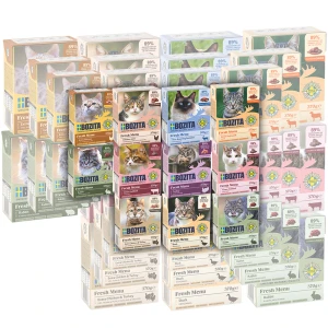 BOZITA Karma mokra dla kota ZESTAW Mix Bez Ryb 44x370g
