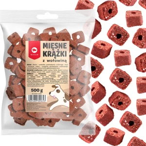 Maced Przysmak dla psa Mięsne Krążki z Wołowiną 500g