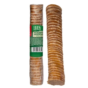 Maced 100% Natura Tchawica Nadziewana Wołowiną Naturalny Przysmak dla Psa 150g